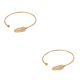 thumbnail image 3 of Brazalete de cuentas Qarigey para mujer estilo Oro 2Conjunto a prueba de herrumbre, 3 of 6