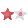 thumbnail image 5 of autoadhesivo autoadhesivo del pentagrama invisible de cubierta de la del pezón Rojo 2, 5 of 5