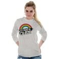 thumbnail image 5 of Cute But Crazy Sarcastic Funny Gym Women's Long Sleeve T Shirt Brisco Brands S, 5 of 6