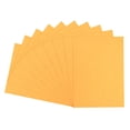 thumbnail image 1 of 100uds Cuero Textura Papel Encuadernación Cubiertas, Encuadernación Presentación Cubiertas para Negocio Documentos, 8.5x11 Pulgadas, 8 Mil 58 Lb, Naranja, Sin Perforar, 1 of 7