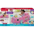 thumbnail image 7 of Fisher-Price Laugh & Learn Crawl Around Car, Electronic Learning Toy Activity Center for Baby, Pink, 7 of 7