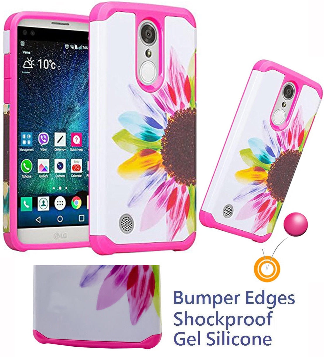 for 5.3" LG K20 K20 + PLUS K20 V LV5 Case Phone Case Shock proof Edges ...