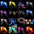 thumbnail image 1 of Cheers LED Flash Luminous Light Up Glow Strap Shoelace Shoe Laces Party Disco Decor, 1 of 1