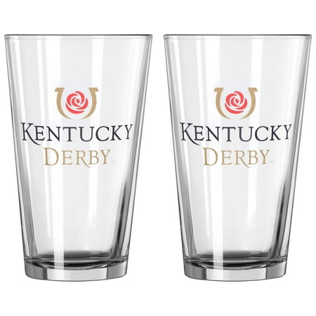 Kentucky Derby Two-Pack 16oz. Pint Glass Set
