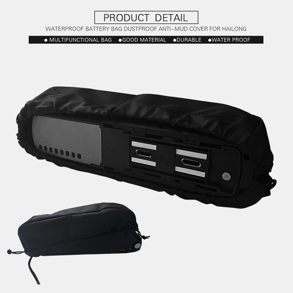 Electric Bicycle EBike Battery Waterproof Bag Protected Cover for