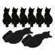 thumbnail image 1 of Cat Shaped Hook Stainless Steel Hook for Holding 8Pcs Sticky Adhesive Hooks, 1 of 5