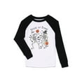 thumbnail image 2 of Way to Celebrate Boys Halloween Long Sleeve Top and Pants Tight Fit Pajama Set, 2-Piece, Sizes 4-10, 2 of 3