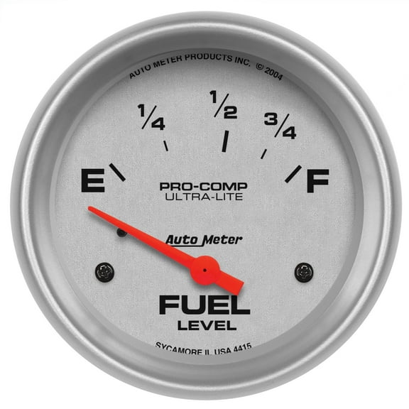 AUTO METER 4415 2-5/8IN FUEL LEVEL, 73 E/ 8-12 F, SSE, ULTRA-LITE