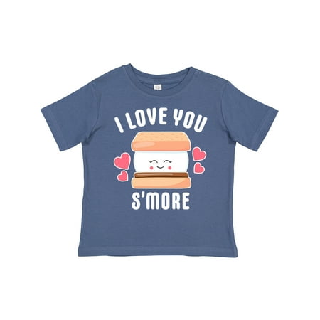 

Inktastic I Love You Smore with Cute Food Valentine Gift Toddler Toddler Girl T-Shirt