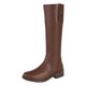 thumbnail image 1 of Bota Larga Para Mujer Castalia 711-002 Café Con Cierre Lateral, 1 of 3