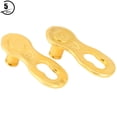thumbnail image 1 of 5 Pairs Steel Bike Chain Quick Release Link Magic Buckle Joint Speed Chains Connector(Gold 8 Speed ), 1 of 8