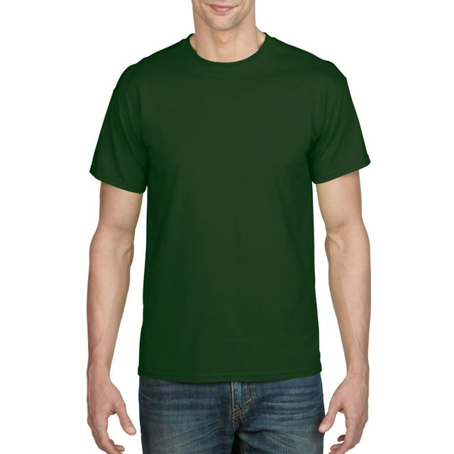 Gildan Mens DryBlend T-Shirt, XL, Forest Green