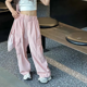 thumbnail image 5 of Pantalones Cargo de moda coreana para niños, pantalones casuales de secado rápido para niñas, pantalones deportivos recién llegados para primavera y otoño, 5 of 5