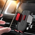 thumbnail image 4 of CIMAXIC 1Pc Auto Phone Rack Black Abs Telescopic Phone Bracket For Driving 4.32X4.13X3.14Inch,4.33"X4.13"X3.15", 4 of 5