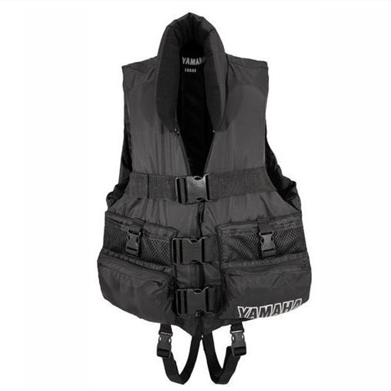 Yamaha New Boating/Fishing/Angler Life Vest/Jacket PFD Black SM