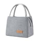 thumbnail image 1 of Matsuzay Bolsa de almuerzo aislada para multiusos de gran capacidad, ampliamente utilizada en varios lugares, bolsa de almuerzo térmica Mostrada Grande+Gris, 1 of 6