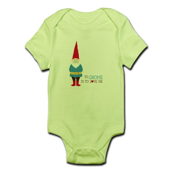 CafePress - To Gnome Is To Love Me Body Suit - Baby Light Bodysuit