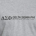 thumbnail image 3 of CafePress - Delta Sigma Phi Black Logo T Shirt - Fitted T-Shirt, Vintage Fit Soft Cotton Tee, 3 of 4