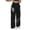 Black, variant on Gunia Girl Baggy Jeans Stylish Wide Leg With Allover Star High Waist Design Comfortable Casual Trousers Juniors Fashionable Streetwear Bottoms Teen Girl Denim Pants 12-16 Years