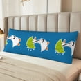 thumbnail image 2 of Fotbe Goose Holding an Umbrella Funda para Almohada Corporal con Diseño, Funda de Microfibra Ultrasuave de 20x54 Pulgadas, Ropa de Cama Elegante, 2 of 7