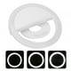 thumbnail image 4 of Lámpara circular LED regulable para luz de relleno de teléfono móvil - Luz de transmisión en vivo recargable por USB, 4 of 10