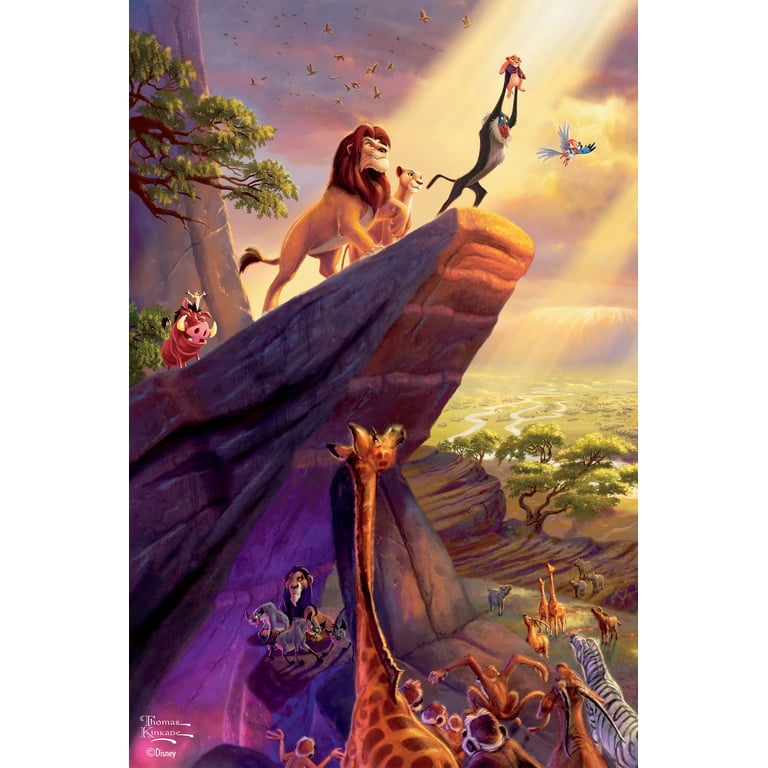 Ceaco Lion King Disney 300 Piece Interlocking Jigsaw Puzzle
