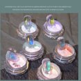 1 Box Nail Glitter Powder Transparent Neon Mirror Nail Chrome Pigment