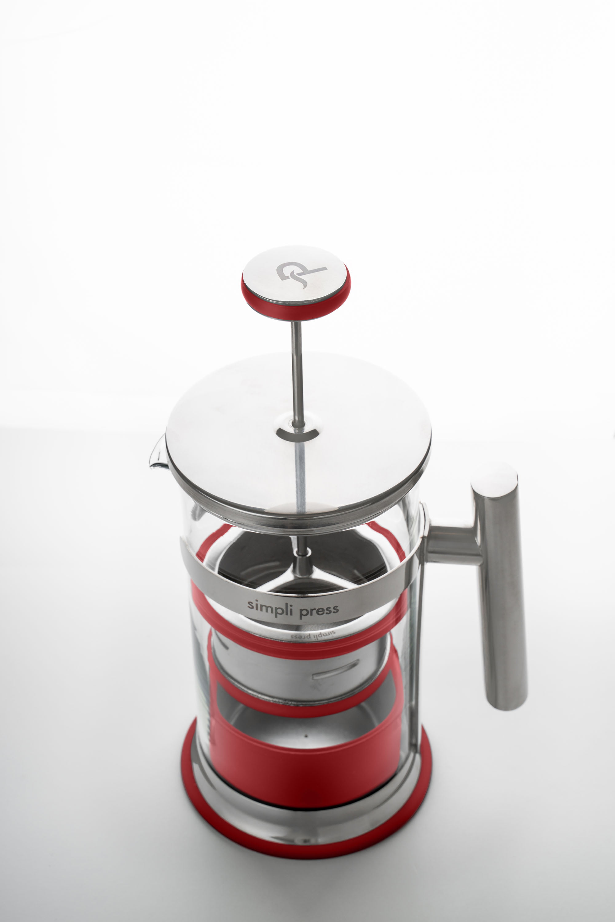 Simpli Press 34-Ounce French Press Coffee Maker, Red - 20819505
