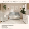 thumbnail image 6 of Dream On Me Dillian 3 in 1 Convertible Crib, Pebble Grey, 6 of 10