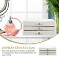 thumbnail image 4 of WHAMVOX Jewelry Storage Organizer Elegant Design for Dressing Table Beige 1Set, 4 of 8