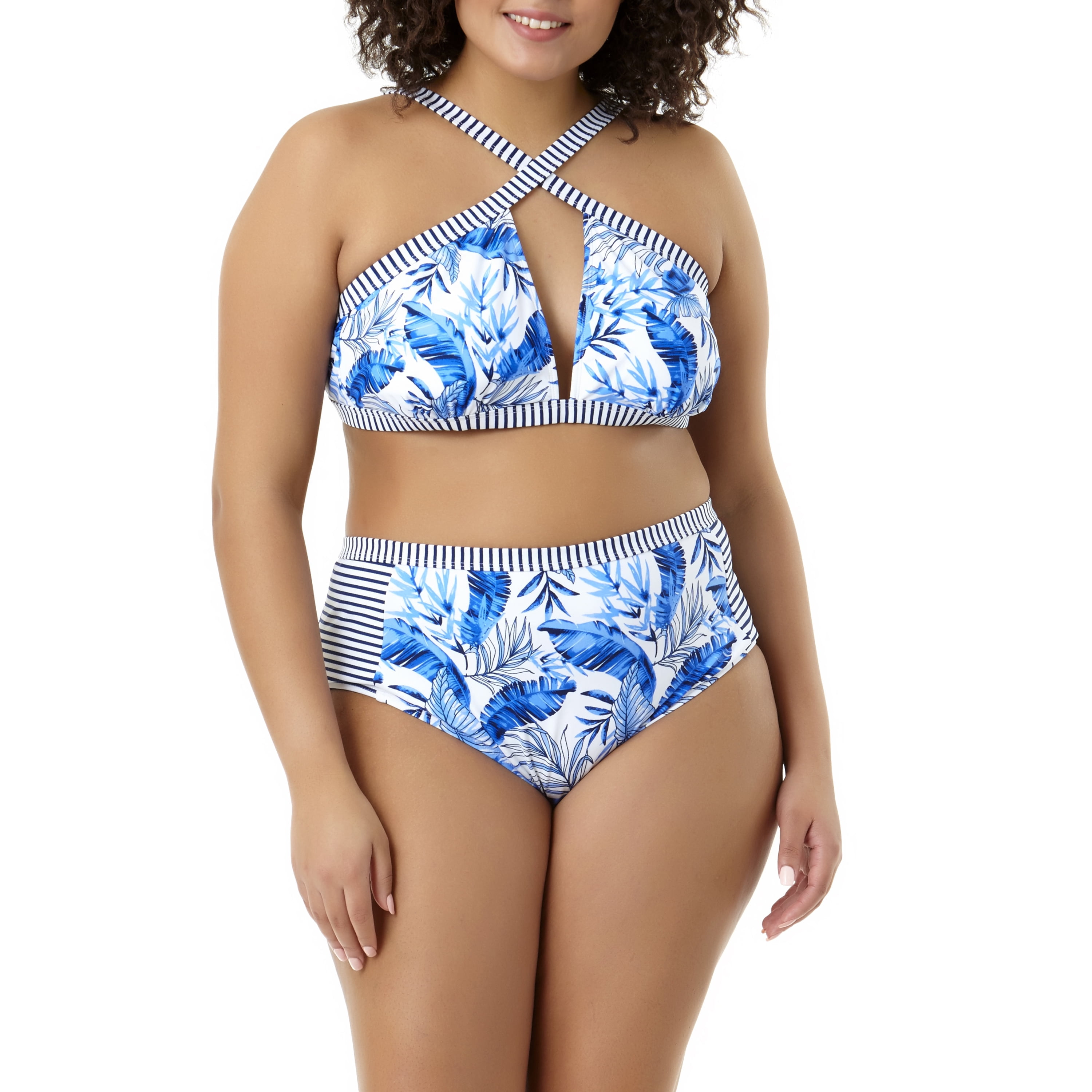 Juniors' Plus-Size West Palm Beach Bikini Bottom