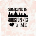 thumbnail image 4 of Inktastic Houston Texas Someone Loves Me Skyline Boys or Girls Baby Bodysuit, 4 of 5