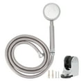 thumbnail image 2 of Hand Held Shower, Brushed Water Saving Hand Held Showerhead Shower Head Shower Sprayer With Hose Bracket For Bathroom, 2 of 8