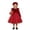 Z10-Red, variant on shoper Girls Plaid Princess Christmas Dress Charming Cozy Stylish Long Sleeve with Ruffled Collar for Girls Ages 3-5