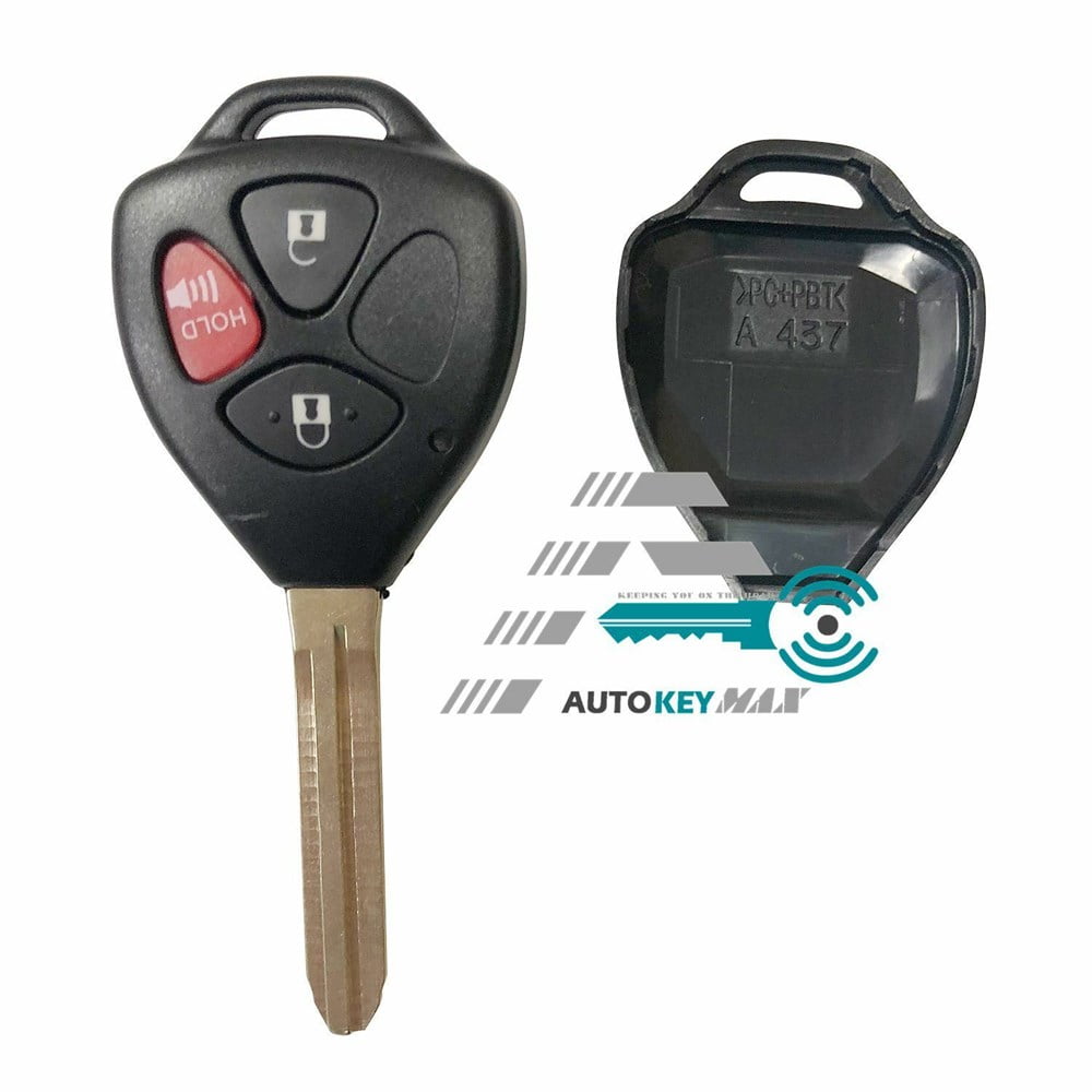 Remote Head Flip Key Case Shell Fit For VW Square Head Without Chip HU66 10Pack