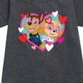 thumbnail image 2 of Paw Patrol - Chase Sky Hearts - Toddler And Youth Girls Fleece Dress, 2 of 5
