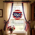 thumbnail image 5 of CuiLiyq 4th of July Wooden Welcome Door Hanger, Patriotic Memorial Day USA 250th Anniversary Sign for Front Porch Wall Entryway Home Decor, 5 of 6