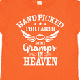 thumbnail image 4 of Inktastic Handpicked for Earth By My Gramps in Heaven with Angel Wings Boys or Girls Toddler T-Shirt, 4 of 5