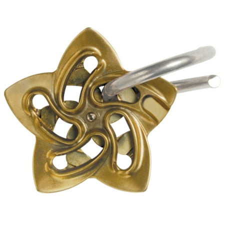BePuzzled | Helix Hanayama Cast Metal Brainteaser Puzzle Mensa Rated Level 5, for Ages 12 and Up