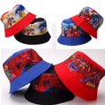 thumbnail image 2 of Gorro de pescador de Marvel Spiderman para niños, dibujos animados, Frozen, Elsa, Anna, sombreros de cubo, coches, olla, algodón, regalos para niños Fivean unisex, 2 of 2