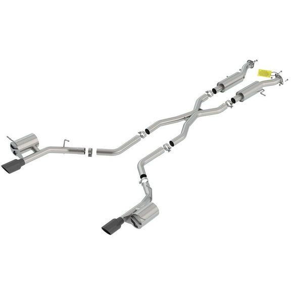 Borla 140792BC ATAK Cat-Back Exhaust System Fits 18-21 Durango Fits select: 2018-2020 DODGE DURANGO SRT, 2021 DODGE DURANGO SRT 392