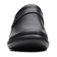 thumbnail image 4 of Clarks Angie Mist Zuecos de Cuero Negro Slip-On Talla 9.5, 4 of 9