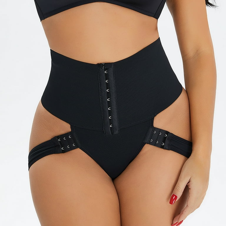 Women Butt Lifter Shapewear Middle-Waisted Alterable Button Body Shaper  Shorts Waist Trainer Panty