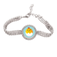thumbnail image 1 of Pulsera de tobillera de cadena de tenis, joyería de diamantes, 1 of 3