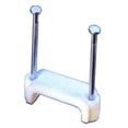 thumbnail image 1 of Plastic Cable Clips Flat 2 Nail for 10/2 NM Cable & UF (3/4- wide), 1 of 1