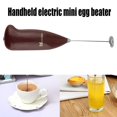 thumbnail image 3 of Electric Handheld Coffee Milk Egg Beater Whisk Frother Mixer Cooking Tool, 3 of 8