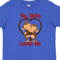 thumbnail image 4 of Inktastic My Nana Loves Me Monkey Boys or Girls Toddler T-Shirt, 4 of 5