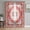 Red, variant on Orange Red Boho Semi Sheer Window Curtains 84 Inches Long, Vintage Flower Tribal Distressed Printed Rod Pocket Voile Silky Chiffon Curtain Light Filtering Drapes for Living Room, 52"x84", 2 Panels