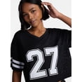 thumbnail image 4 of No Boundaries Jersey Top and Skort Set, 2-Piece, Women's XXS-4X, 4 of 5