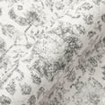 thumbnail image 4 of Alfombra Area PureCozy, gris, 9 x 12 pies, lavable a máquina, vintage, 4 of 6